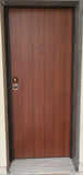 Porta START Blindada de Segurança p/ Apartamento em Mogno