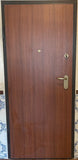 Porta START Blindada de Segurança p/ Apartamento em Mogno