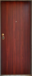 Porta Blindada POWER Corta Fogo EL2 45 p/ Apartamento em Mogno