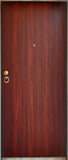 Porta Blindada POWER Corta Fogo EL2 45 p/ Apartamento em Mogno