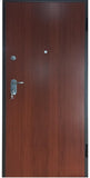 Porta Blindada POWER Corta Fogo EL2 45 p/ Apartamento em Mogno